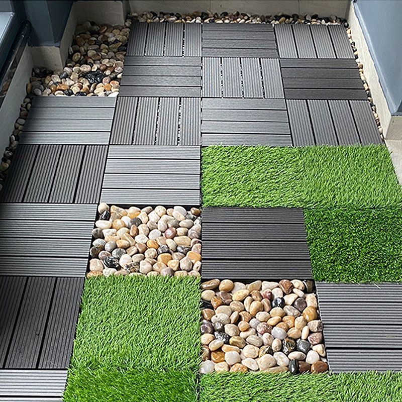 Outdoor Patio Flooring Tiles Composite Patio Flooring Tiles with Waterproof Clearhalo 'Home Improvement' 'home_improvement' 'home_improvement_outdoor_deck_tiles_planks' 'Outdoor Deck Tiles & Planks' 'Outdoor Flooring & Tile' 'Outdoor Remodel' 'outdoor_deck_tiles_planks' 1200x1200_ff766775-26d7-4b6e-8426-47b138464f3e