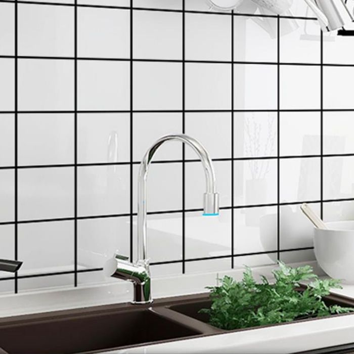 Plastic Peel and Stick Wall Tile Field Tile Wallpaper with Rectangular Shape Clearhalo 'Flooring 'Home Improvement' 'home_improvement' 'home_improvement_peel_stick_blacksplash' 'Peel & Stick Backsplash Tile' 'peel_stick_blacksplash' 'Walls & Ceilings' Walls and Ceiling' 1200x1200_ff9b076f-2bd4-4343-befd-fffce07651bd