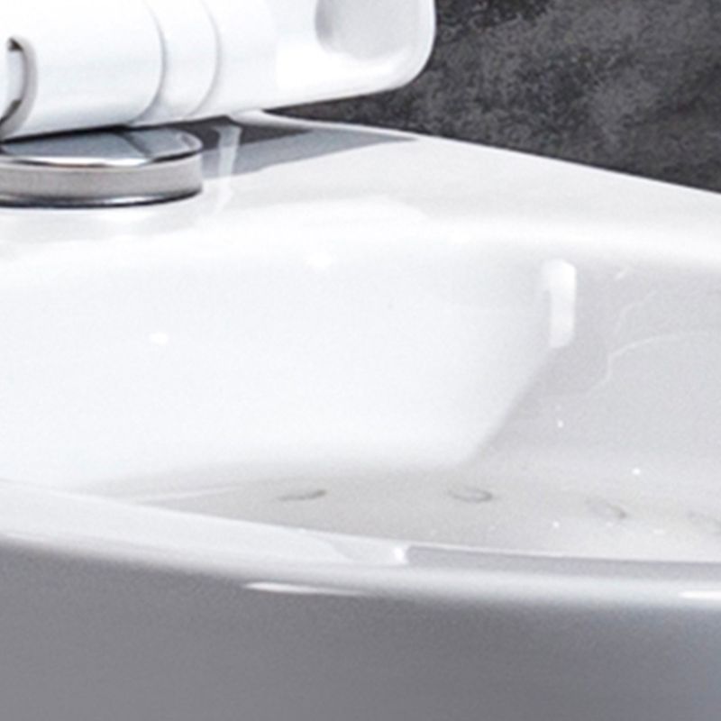 Contemporary Ceramic Toilet Bowl Floor Mounted Urine Toilet with Spray Gun for Washroom Clearhalo 'Bathroom Remodel & Bathroom Fixtures' 'Home Improvement' 'home_improvement' 'home_improvement_toilets' 'Toilets & Bidets' 'Toilets' 1200x1200_ffae2ab6-edba-4a9b-b9e9-ea8da7a690d9