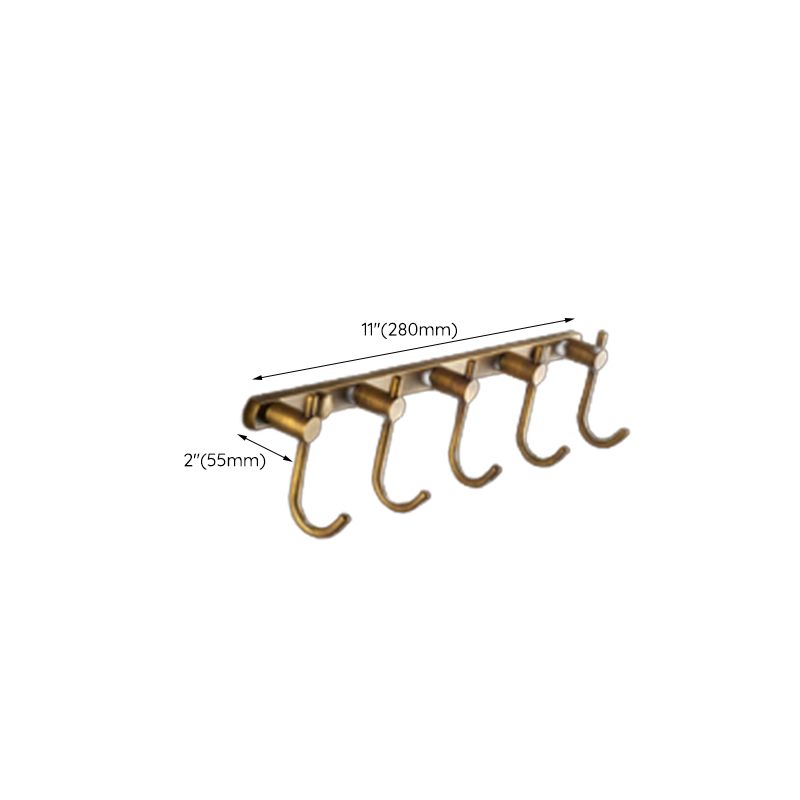 Traditional Bathroom Accessory Kit Gold Paper Holder Bathroom Set Clearhalo 'Bathroom Hardware Sets' 'Bathroom Hardware' 'Bathroom Remodel & Bathroom Fixtures' 'bathroom_hardware_sets' 'Home Improvement' 'home_improvement' 'home_improvement_bathroom_hardware_sets' 1200x1200_ffe5325a-3546-4a72-91d9-601785d9c5a7