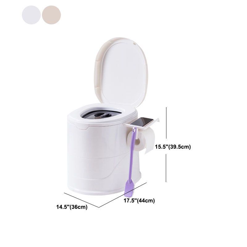 Contemporary Floor Mounted Toilet Plastic Toilet Bowl for Bathroom Clearhalo 'Bathroom Remodel & Bathroom Fixtures' 'Home Improvement' 'home_improvement' 'home_improvement_toilets' 'Toilets & Bidets' 'Toilets' 1200x1200_fffb1045-da4e-45d3-9492-4f338a78ab61