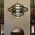 Lotus-Shaped Pendant Lamp Asian Style Bamboo 16"/19.5" W 1 Light Black/Beige Hanging Lighting for Restaurant Black Clearhalo 'Ceiling Lights' 'Pendant Lights' 'Pendants' Lighting' 120275_4bbe7928-4c0a-4068-a9c9-c88a19039d1b