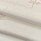 Non-Woven Fabric Wall Covering Blooming Flower Textured Wallpaper Roll in Soft Color Beige Clearhalo 'Country wall decor' 'Rustic' 'Wallpaper' Wall Decor' 1202801