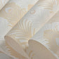 Non-Pasted Vinyl Wallpaper Peacock Feather Living Room Wall Decoration in Light Color Clearhalo 'Country wall decor' 'Rustic' 'Wallpaper' Wall Decor' 1202877