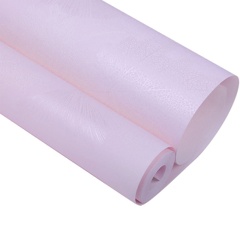 Plants Soft Color Wallpaper Ginkgo Leaf Moisture-Resistant Wall Art for Kids Bedroom Clearhalo 'Country wall decor' 'Rustic' 'Wallpaper' Wall Decor' 1202915