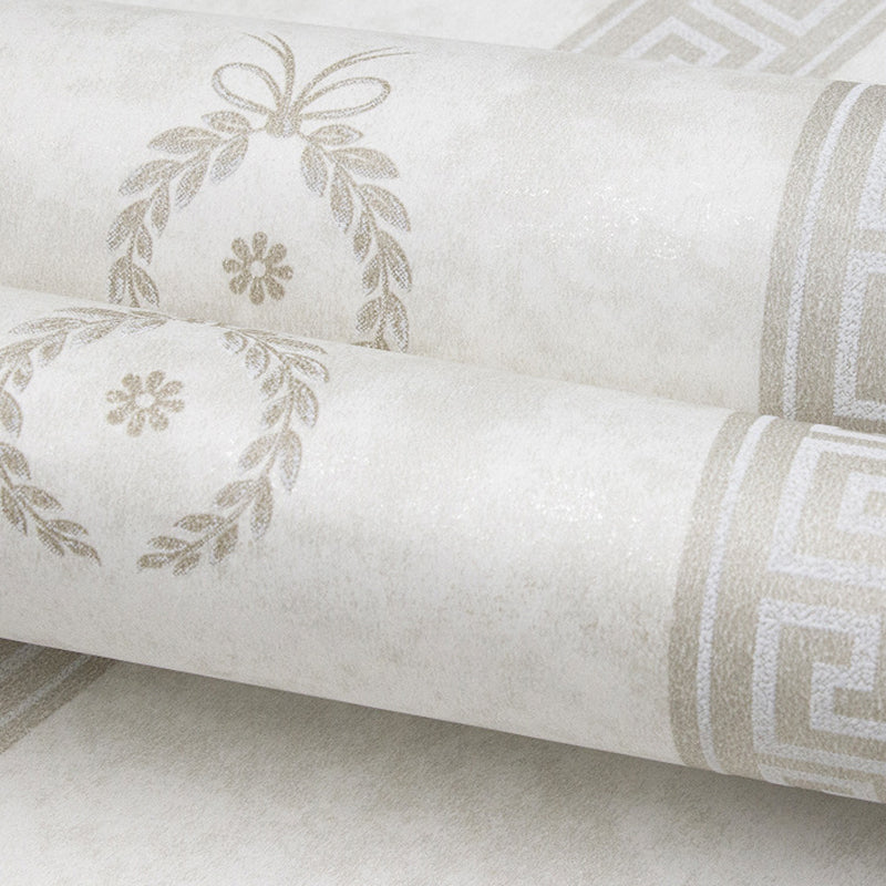 Vinyl Wallpaper Roll Stripe Geometric Smooth Surface Wall Art for Guest Room Decor Clearhalo 'Vintage wall decor' 'Vintage' 'Wallpaper' Wall Decor' 1202942