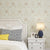 Satin Wallpaper Roll Scroll Flower 3D Embossed Wall Decor in Soft Color for Home Light Beige Clearhalo 'Vintage wall decor' 'Vintage' 'Wallpaper' Wall Decor' 1203046