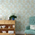 Nostalgic 57.1-sq ft Wallpaper Damask Washable Wall Covering in Light Color for Bedroom Light Blue Clearhalo 'Vintage wall decor' 'Vintage' 'Wallpaper' Wall Decor' 1203054