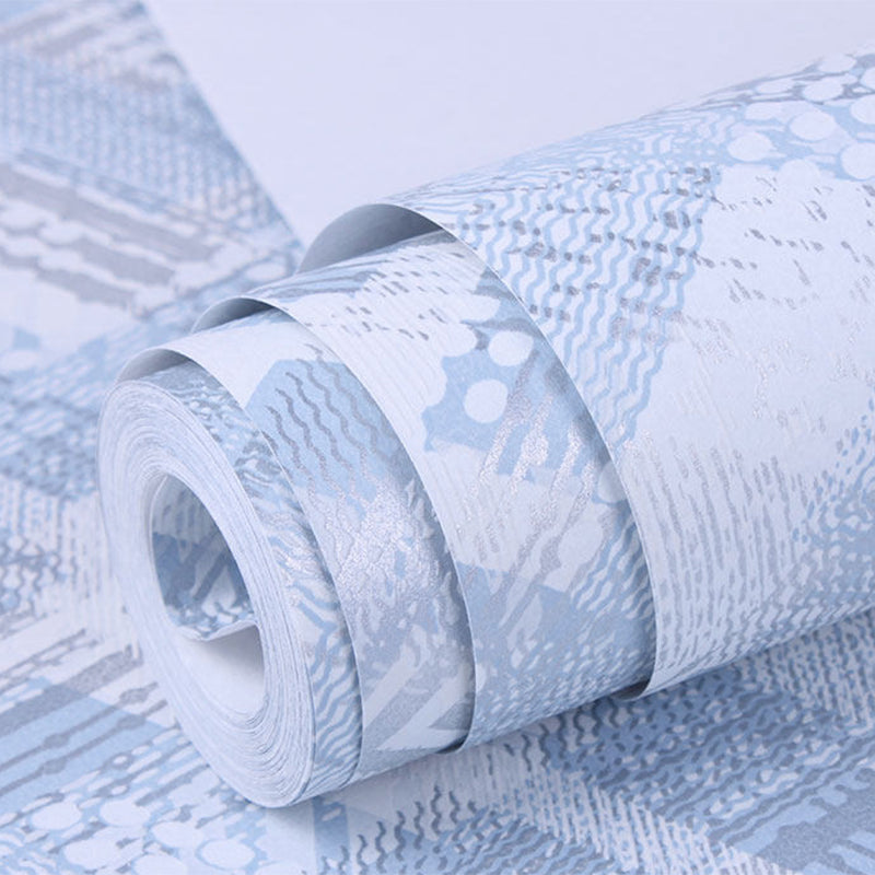 Trellis Teens Wallpaper Roll for Bedroom Non-Woven Material Wall Decor, Pastel Color Clearhalo 'Modern wall decor' 'Modern' 'Wallpaper' Wall Decor' 1203124