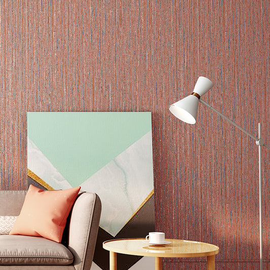 57.1-sq ft Solid Wallpaper Pastel Color Non-Woven Wall Covering with Moisture Resistant Design Orange Clearhalo 'Modern wall decor' 'Modern' 'Wallpaper' Wall Decor' 1206324
