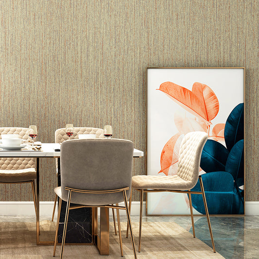 57.1-sq ft Solid Wallpaper Pastel Color Non-Woven Wall Covering with Moisture Resistant Design Light Brown Clearhalo 'Modern wall decor' 'Modern' 'Wallpaper' Wall Decor' 1206328