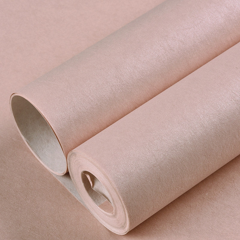 Simplicity Plain Wallpaper Roll for Bedroom 33' L x 20.5" W Wall Decor in Pastel Color Clearhalo 'Modern wall decor' 'Modern' 'Wallpaper' Wall Decor' 1206529