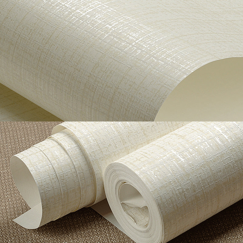 Non-Woven Washable Wallpaper Minimalist Tartan Wall Covering for Living Room, Unpasted Clearhalo 'Wall Decor' 'Wallpaper' 1206593