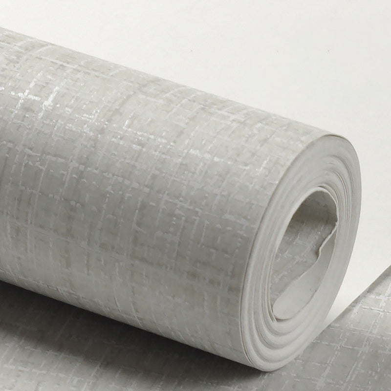 Non-Woven Washable Wallpaper Minimalist Tartan Wall Covering for Living Room, Unpasted Clearhalo 'Wall Decor' 'Wallpaper' 1206597