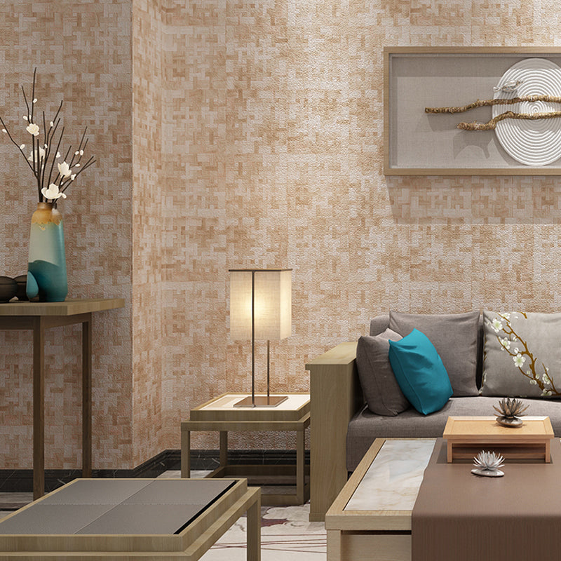 Boho Chic Patchwork Wallpaper Roll for Living Room 57.1-sq ft Wall Art in Dark Color Clearhalo 'Wall Decor' 'Wallpaper' 1206615