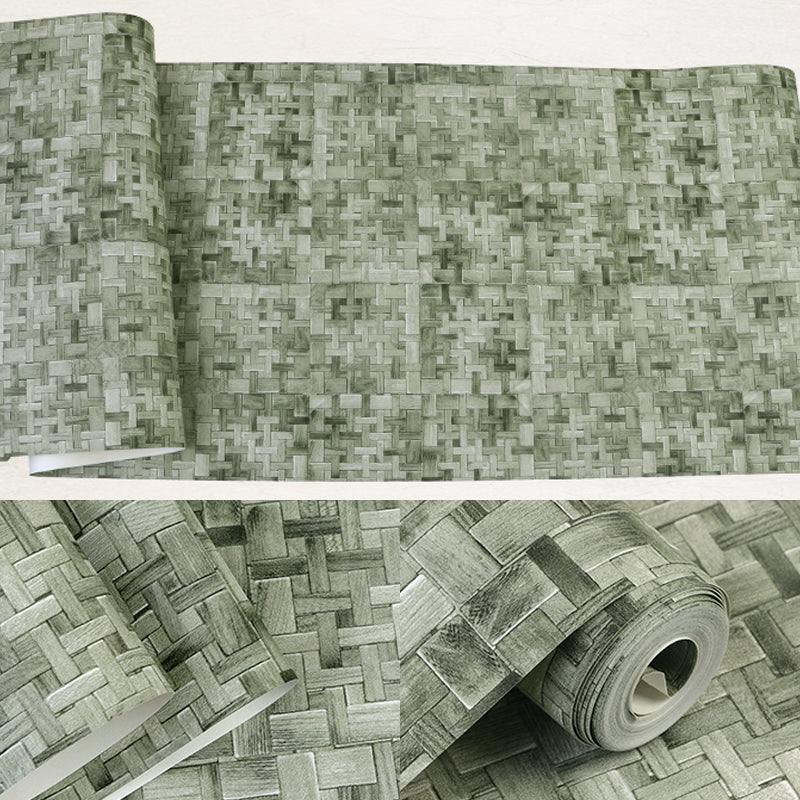 Boho Chic Patchwork Wallpaper Roll for Living Room 57.1-sq ft Wall Art in Dark Color Clearhalo 'Wall Decor' 'Wallpaper' 1206627