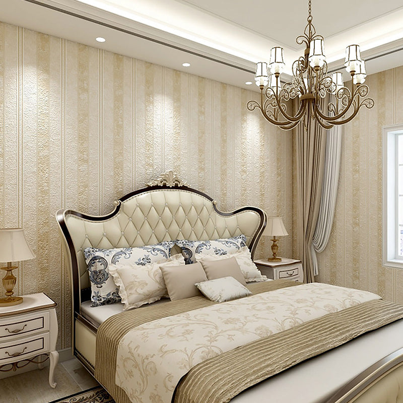 Antique Jacquard Wallpaper Roll for Bedroom 31' x 20.5" Wall Decor in Pastel Color Clearhalo 'Vintage wall decor' 'Vintage' 'Wallpaper' Wall Decor' 1206761