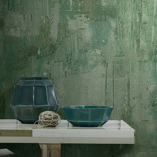 Dark Color Abstract Painting Wallpaper Moisture Resistant Industrial Bedroom Wall Decor Green Clearhalo 'Industrial wall decor' 'Industrial' 'Wallpaper' Wall Decor' 1206910
