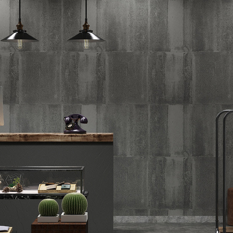 Dark Color Brushstroke Wallpaper Abstract Industrial Moisture Resistant Wall Art for Dining Room Clearhalo 'Industrial wall decor' 'Industrial' 'Wallpaper' Wall Decor' 1206926