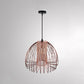 Industrial Wire Frame Ceiling Pendant Light 1 Bulb Metallic Hanging Light with Dome Shade in Black/Copper for Living Room Clearhalo 'Art Deco Pendants' 'Black' 'Cast Iron' 'Ceiling Lights' 'Ceramic' 'Crystal' 'Industrial Pendants' 'Industrial' 'Metal' 'Middle Century Pendants' 'Pendant Lights' 'Pendants' 'Rustic Pendants' 'Tiffany' Lighting' 1207401