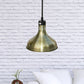 Vintage Extendable Dome Hanging Lamp 1 Light Metallic Ceiling Light Fixture in Bronze/Copper for Kitchen Clearhalo 'Art Deco Pendants' 'Cast Iron' 'Ceiling Lights' 'Ceramic' 'Crystal' 'Industrial Pendants' 'Industrial' 'Metal' 'Middle Century Pendants' 'Pendant Lights' 'Pendants' 'Tiffany' Lighting' 1207496