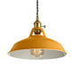 Loft Style Barn Shade Hanging Light 1 Light Metal Pendant Lighting in Blue/Green for Dining Room Clearhalo 'Ceiling Lights' 'Modern Pendants' 'Modern' 'Pendant Lights' 'Pendants' Lighting' 1207531