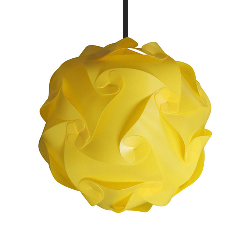 White/Red/Pink Globe Hanging Lamp Contemporary 1-Light Acrylic Ceiling Pendant Light, 8"/9"/10" Clearhalo 'Ceiling Lights' 'Modern Pendants' 'Modern' 'Pendant Lights' 'Pendants' Lighting' 1208068