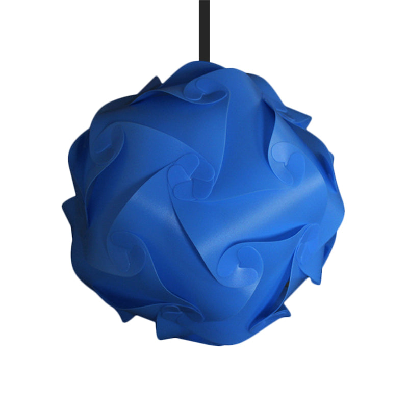 White/Red/Pink Globe Hanging Lamp Contemporary 1-Light Acrylic Ceiling Pendant Light, 8"/9"/10" Clearhalo 'Ceiling Lights' 'Modern Pendants' 'Modern' 'Pendant Lights' 'Pendants' Lighting' 1208076