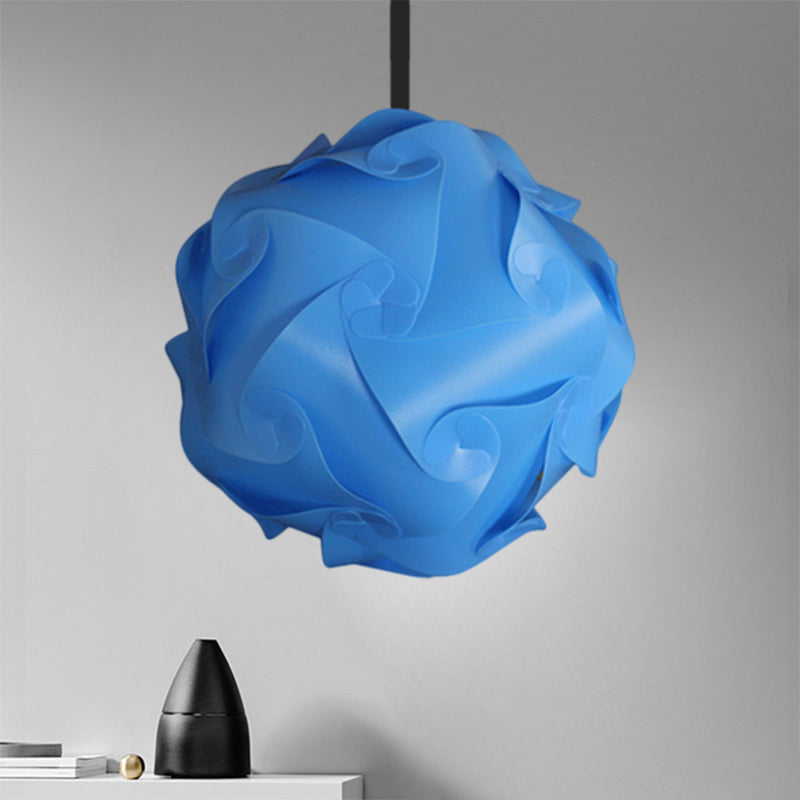 White/Red/Pink Globe Hanging Lamp Contemporary 1-Light Acrylic Ceiling Pendant Light, 8"/9"/10" Clearhalo 'Ceiling Lights' 'Modern Pendants' 'Modern' 'Pendant Lights' 'Pendants' Lighting' 1208079