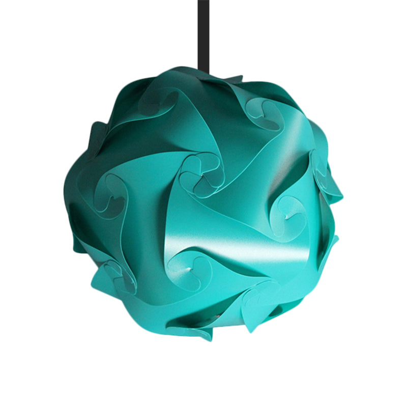 White/Red/Pink Globe Hanging Lamp Contemporary 1-Light Acrylic Ceiling Pendant Light, 8"/9"/10" Clearhalo 'Ceiling Lights' 'Modern Pendants' 'Modern' 'Pendant Lights' 'Pendants' Lighting' 1208084