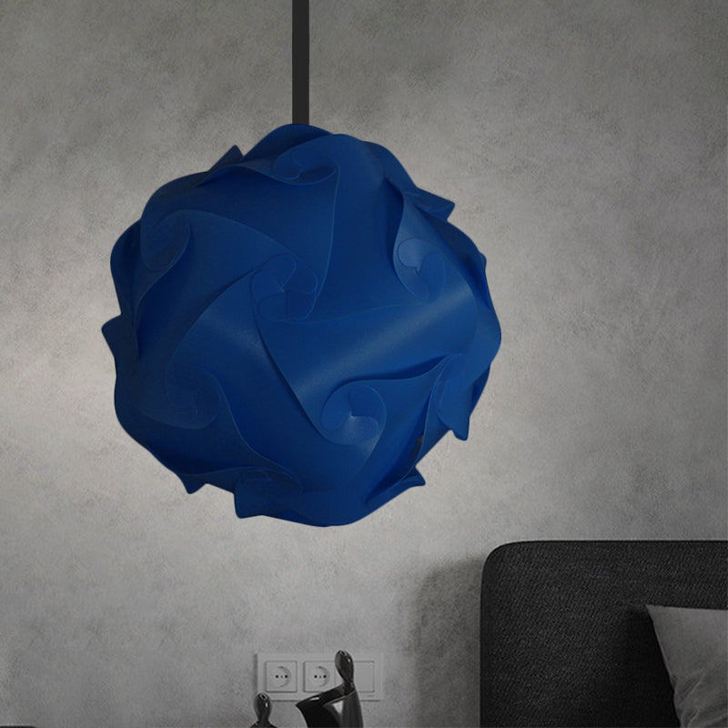 White/Red/Pink Globe Hanging Lamp Contemporary 1-Light Acrylic Ceiling Pendant Light, 8"/9"/10" Clearhalo 'Ceiling Lights' 'Modern Pendants' 'Modern' 'Pendant Lights' 'Pendants' Lighting' 1208102