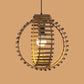 Rustic Double Rings Hanging Pendant Bamboo Stick Single Bulb Foyer Suspension Lamp in Beige Clearhalo 'Ceiling Lights' 'Modern Pendants' 'Modern' 'Pendant Lights' 'Pendants' Lighting' 120840