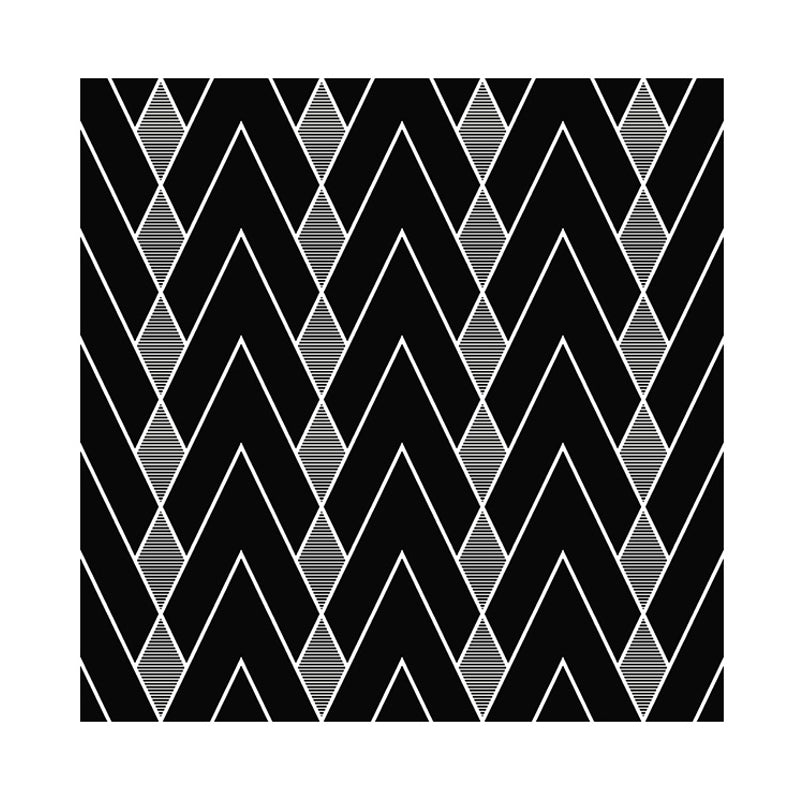 Modern Arrow Pattern Wallpaper for Living Room 57.1-sq ft Wall Covering in Dark Color Clearhalo 'Modern wall decor' 'Modern' 'Wallpaper' Wall Decor' 1211911