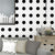 Black Polka Dots Wallpaper Roll Moisture-Resistant Wall Decor on White for Living Room White Clearhalo 'Modern wall decor' 'Modern' 'Wallpaper' Wall Decor' 1211919