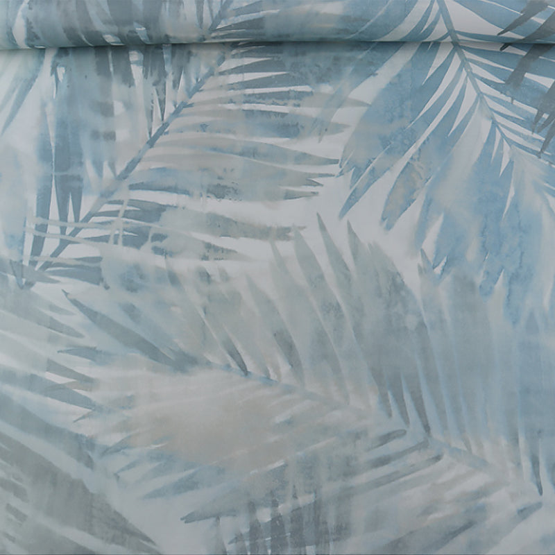 Light-Color Foliage Wallpaper Roll Plants Nordic Moisture Resistant Wall Art for Living Room Clearhalo 'Modern wall decor' 'Modern' 'Wallpaper' Wall Decor' 1211969