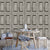 PVC Wallpaper Roll Wood Door Pattern Smooth Surface Wall Covering for Decoration Smoke Gray Clearhalo 'Country wall decor' 'Rustic' 'Wallpaper' Wall Decor' 1218473