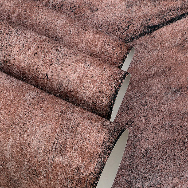 Solid Color Steampunk Wallpaper 57.1-sq ft Ikat Wall Covering for Restaurant, Water Resistant Clearhalo 'Industrial wall decor' 'Industrial' 'Wallpaper' Wall Decor' 1218648