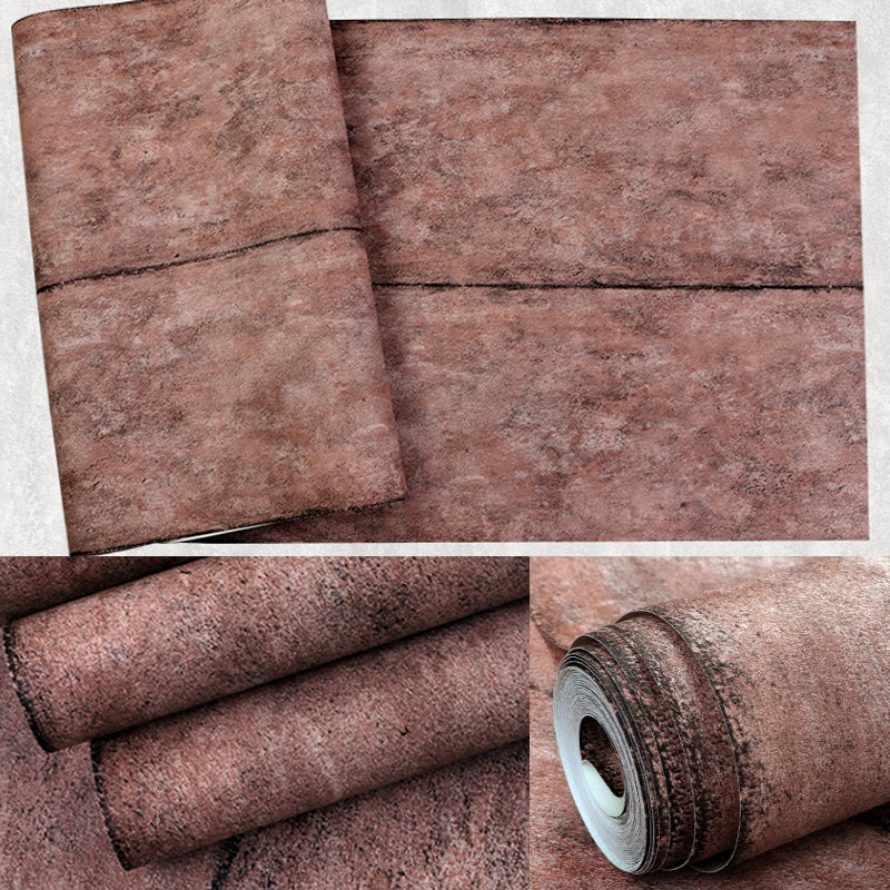 Solid Color Steampunk Wallpaper 57.1-sq ft Ikat Wall Covering for Restaurant, Water Resistant Clearhalo 'Industrial wall decor' 'Industrial' 'Wallpaper' Wall Decor' 1218649