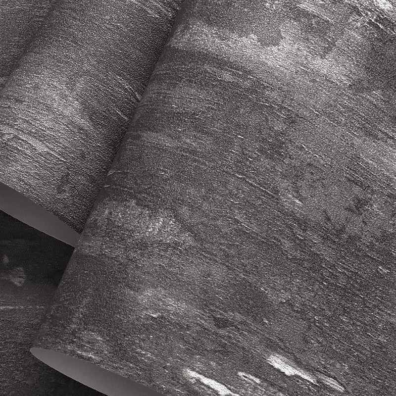 Steampunk Abstract Ikat Wallpaper Dark Color Stain Resistant Wall Decor for Living Room Dark Brown Clearhalo 'Industrial wall decor' 'Industrial' 'Wallpaper' Wall Decor' 1218662