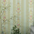 Cottage Striped Wallpaper Roll Soft-Color Flower Wall Decor for Living Room, 54.2-sq ft Lake Green Clearhalo 'Country wall decor' 'Rustic' 'Wallpaper' Wall Decor' 1219092