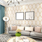 Light Color Ogee Wallpaper Crackle Look Modern Stain-Proof Wall Art for Living Room Clearhalo 'Modern wall decor' 'Modern' 'Wallpaper' Wall Decor' 1219265
