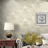 Country Flower Wallpaper Roll for Accent Wall 33' x 20.5" Wall Covering in Pastel Color Beige Clearhalo 'Country wall decor' 'Rustic' 'Wallpaper' Wall Decor' 1224772