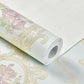 Pastel Color Diamond Patterned Wallpaper Damask Antique Stain Resistant Wall Decor for Bedroom Clearhalo 'Vintage wall decor' 'Vintage' 'Wallpaper' Wall Decor' 1225116