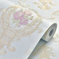 Pastel Color Diamond Patterned Wallpaper Damask Antique Stain Resistant Wall Decor for Bedroom Clearhalo 'Vintage wall decor' 'Vintage' 'Wallpaper' Wall Decor' 1225117