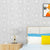 Modernist Trellis Pattern Wallpaper Light-Color Living Room Wall Art, 54.2-sq ft Light Gray Clearhalo 'Modern wall decor' 'Modern' 'Wallpaper' Wall Decor' 1225136