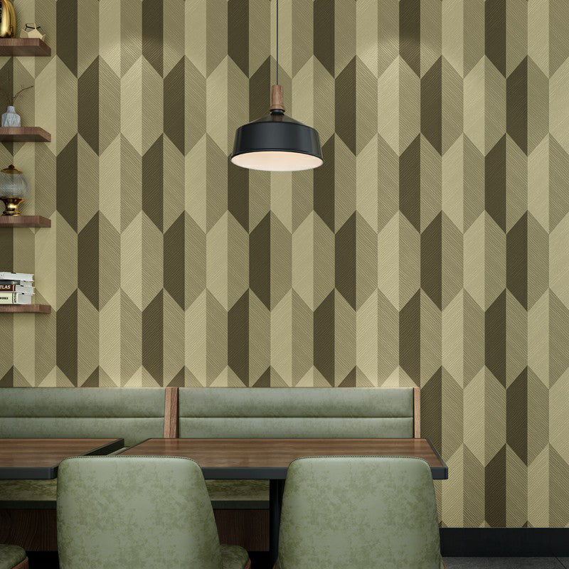 Color-Block Geometric Wallpaper Roll Mid-Century Washable Dining Room Wall Decor Clearhalo 'Modern wall decor' 'Modern' 'Wallpaper' Wall Decor' 1225147