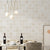 Modern Mosaic Tile Wallpaper Roll Light-Color Dining Room Wall Art, 33' L x 20.5" W Beige Clearhalo 'Modern wall decor' 'Modern' 'Wallpaper' Wall Decor' 1225209