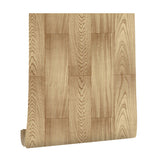 PVC Washable Adhesive Wallpaper Rustic Wood Effect Wall Covering for Home, Removable Clearhalo 'Industrial wall decor' 'Industrial' 'Wallpaper' Wall Decor' 1225226