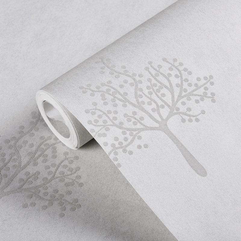 Waterproof Tree Pattern Wallpaper 31' L x 20.5" W Farmhouse Wall Art for Living Room Clearhalo 'Country wall decor' 'Rustic' 'Wallpaper' Wall Decor' 1225293