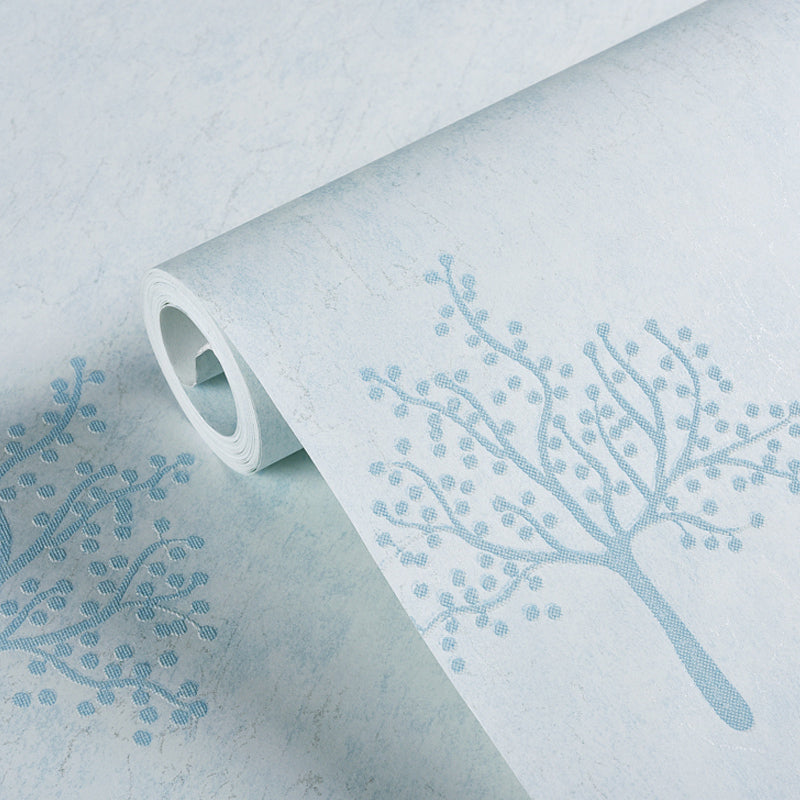 Waterproof Tree Pattern Wallpaper 31' L x 20.5" W Farmhouse Wall Art for Living Room Clearhalo 'Country wall decor' 'Rustic' 'Wallpaper' Wall Decor' 1225301